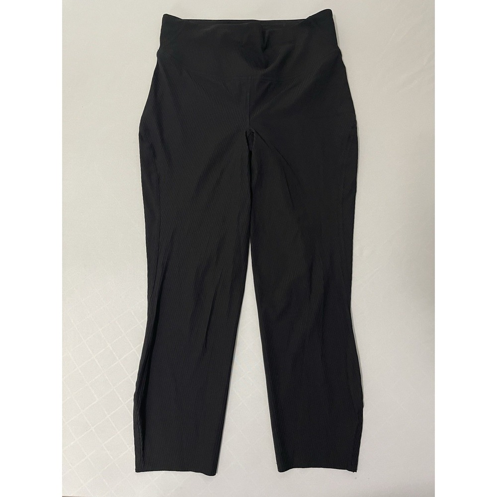 Lululemon Base Pace High-Rise Ribbed Tight 23" Black Women's Size 10